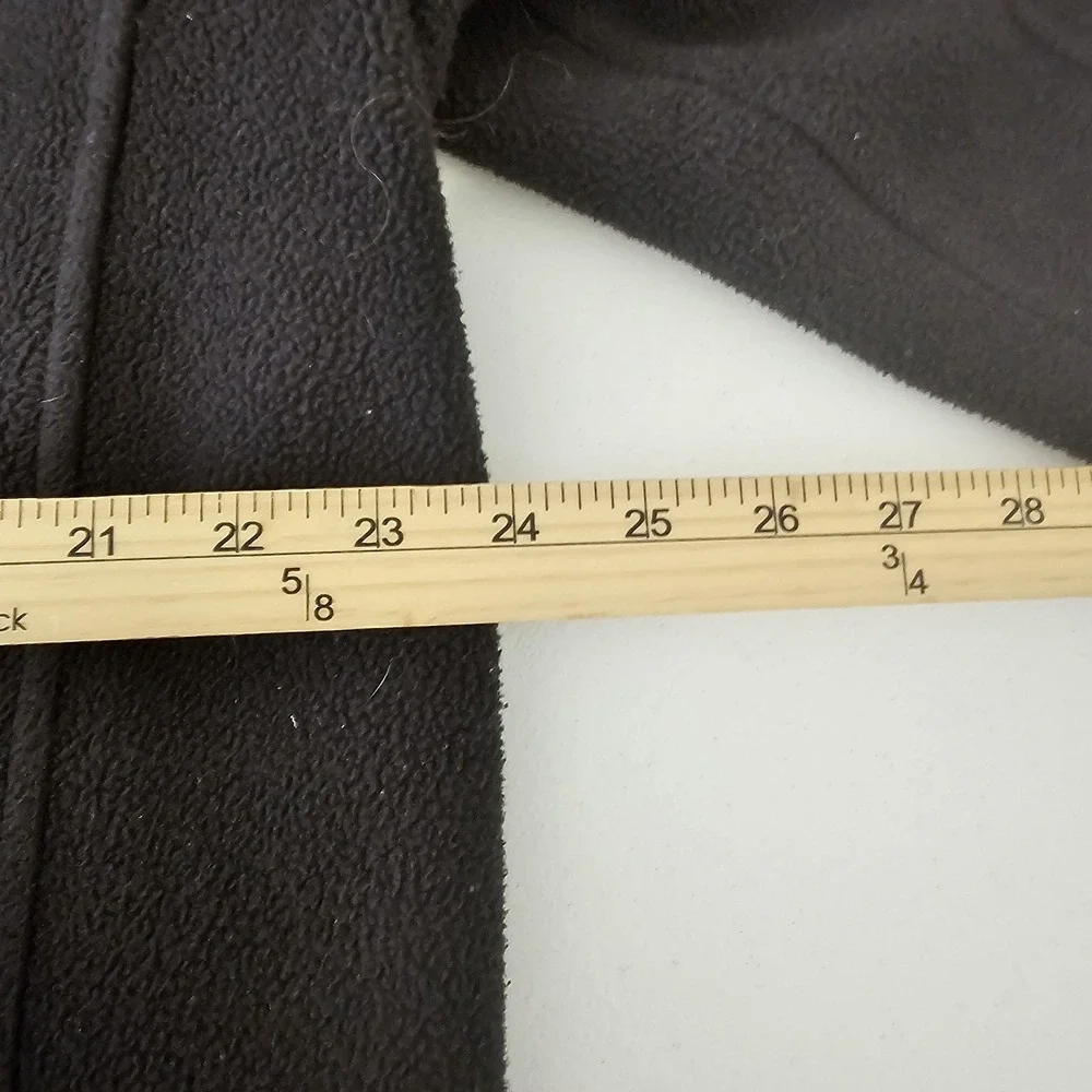 The North‎ Face Jacket Mens XL Black Fleece Full Zip Outdoor Hiking Warm Casual